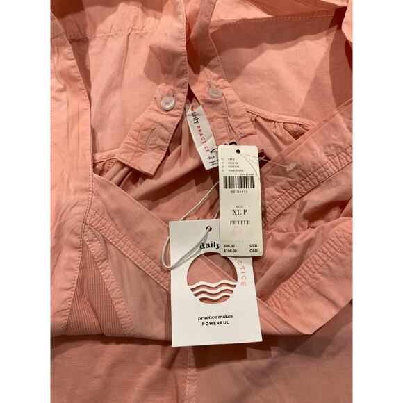 Daily Practice by Anthropologie Island Sleeveless Maxi Dress 100% Cotton XLP NWT - Picture 5 of 10